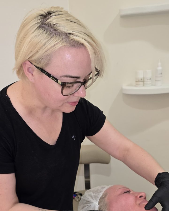 Fusion Plasma treatment in progress at Jo Clayton's Adelaide studio